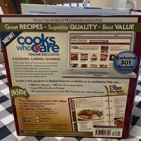 The Taste of Home Cookbook Readers Digest Edition great for Kitchen - Picture 14 of 16